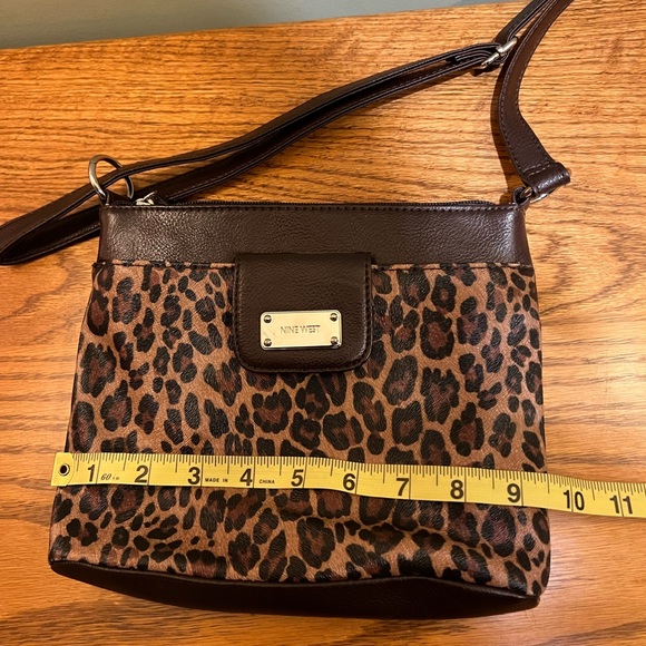 Nine West Cheetah Crossbody Purse - Picture 9 of 10